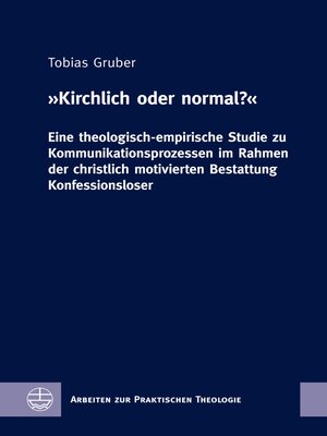 cover image of »Kirchlich oder normal?«